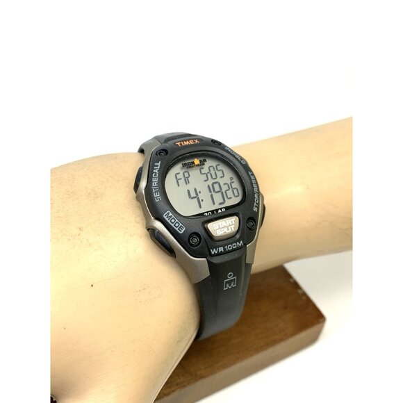 Timex Women\'s Watch T5E961 Ironman Quartz Digital Sport Rubber Strap 34mm main image 9